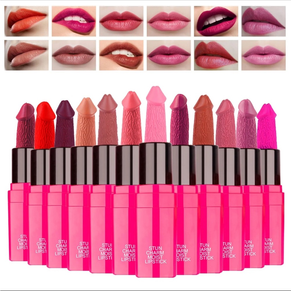 Mushroom Lipstick Eggplant 🍆 Shaped Lipstick
